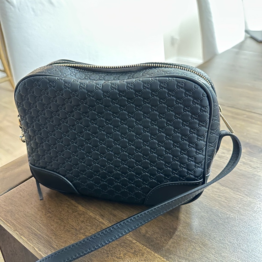 Gucci Micro Monogram Camera Bag - image 8